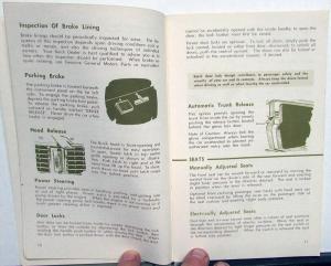 1967 Buick LeSabre Wildcat Electra 225 Owners Manual Original