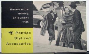 1957 Pontiac Accessories Catalog Brochure Dealer Group Packages Continental Kit