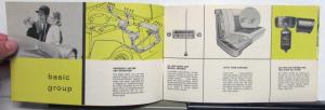 1957 Pontiac Accessories Catalog Brochure Dealer Group Packages Continental Kit