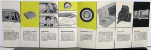 1957 Pontiac Accessories Catalog Brochure Dealer Group Packages Continental Kit