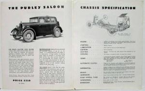 1931-1932 Trojan Cars Sales Folder - English Market
