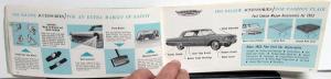 1963 Ford Galaxie 500 XL & Station Wagon Owners Manual ORIGINAL
