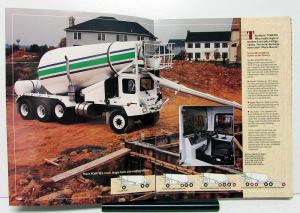 1992 Mack Truck Model FDM700 Mixer Sales Brochure