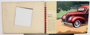 1938 Ford V8 DeLuxe Standard Models Dealer Album An X-Ray Book ORIGINAL