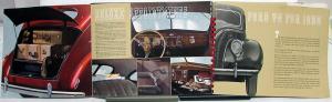 1938 Ford V8 DeLuxe Standard Models Dealer Album An X-Ray Book ORIGINAL