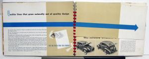 1938 Ford V8 DeLuxe Standard Models Dealer Album An X-Ray Book ORIGINAL