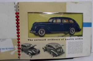 1938 Ford V8 DeLuxe Standard Models Dealer Album An X-Ray Book ORIGINAL