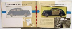 1938 Ford V8 DeLuxe Standard Models Dealer Album An X-Ray Book ORIGINAL