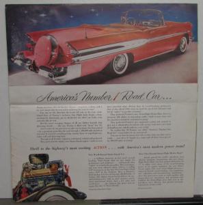 1957 Pontiac Star Chief Super Chief Chieftain Safari Wagon Sales Folder Original
