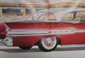 1957 Pontiac Star Chief Super Chief Chieftain Safari Wagon Sales Folder Original
