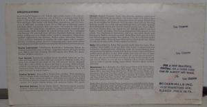 1957 Pontiac Star Chief Super Chief Chieftain Safari Wagon Sales Folder Original