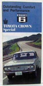 1962-1967 Toyota Crown Special Sales Folder