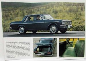 1962-1967 Toyota Crown Special Sales Folder