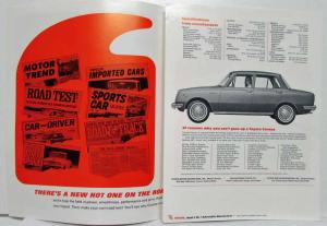 1966-1967 Toyota VIP People are Talking About Toyota Sales Folder