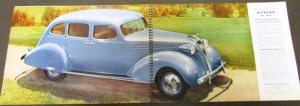 Hudson 1937 Sixes & Eights Models Spiral Bound Presentation Sales Book Original