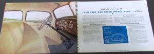 Hudson 1937 Sixes & Eights Models Spiral Bound Presentation Sales Book Original