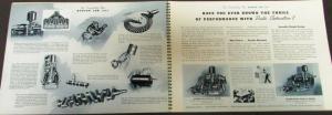 Hudson 1937 Sixes & Eights Models Spiral Bound Presentation Sales Book Original