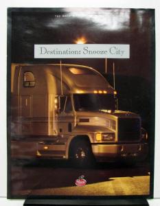 1995 Mack Truck Millennium Sleeper Sales Brochure