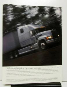 1995 Mack Truck Millennium Sleeper Sales Brochure