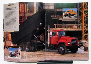 1995 Mack Truck RD Series Sales Brochure & Portfolio