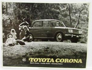 1967 Toyota Corona Raggedy Ann and Piggy Bank Sales Brochure