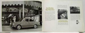 1967 Toyota Corona Raggedy Ann and Piggy Bank Sales Brochure