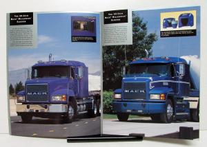 1997 Mack Truck CH Sleeper Series Sales Brochure