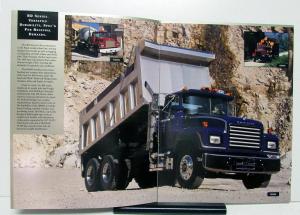 1999 Mack Truck Series RD CL FCM CH MR Mid Liner RB Sales Brochure