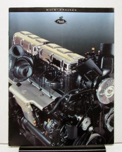 1998 Mack Truck E Tech Engines Sales Brochure