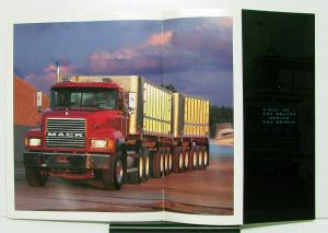 1998 Mack Truck E Tech Engines Sales Brochure