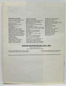1968 Toyota Crown Deluxe Road Test Magazine Article Reprint Vol 4 No 7