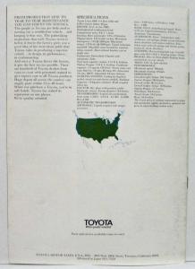 1970 Toyota Crown Sales Brochure