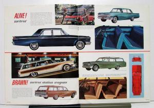 1963 Mercury Comet Meteor Monterey Canadian Sales Brochure Specs Oversized Orig