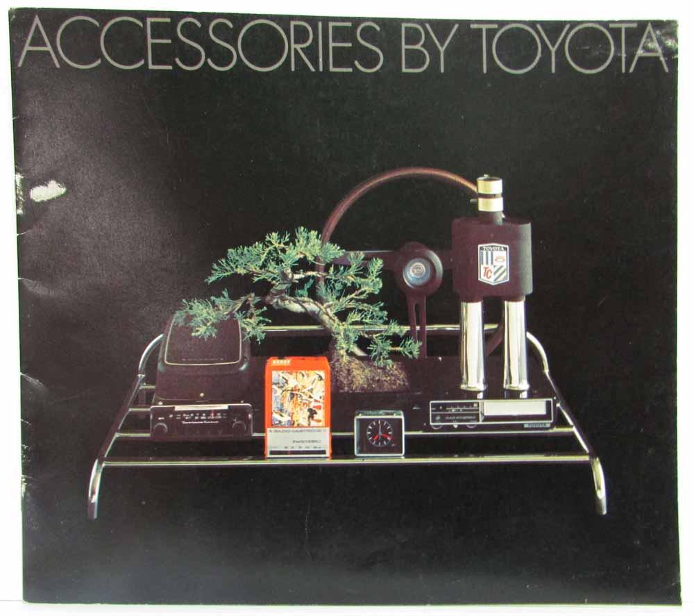 1970 Accessories by Toyota Sales Brochure