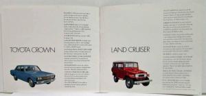 1970 Accessories by Toyota Sales Brochure