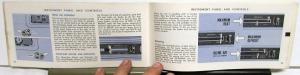 1965 Ford Car And Station Wagon Registered Owners Manual Original
