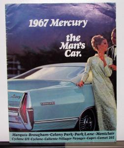 1967 Mercury Marquis Montclair Caliente Villager Voyager Canadian Sales Brochure