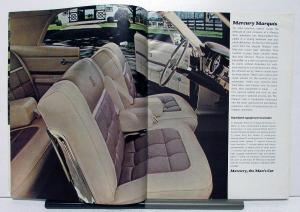 1967 Mercury Marquis Montclair Caliente Villager Voyager Canadian Sales Brochure