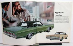 1970 Mercury Marquis Marauder Canadian Brochure & Specifications