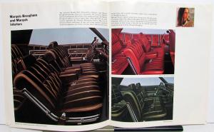 1970 Mercury Marquis Marauder Canadian Brochure & Specifications