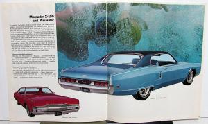 1970 Mercury Marquis Marauder Canadian Brochure & Specifications