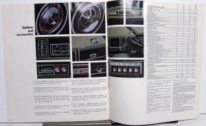 1970 Mercury Marquis Marauder Canadian Brochure & Specifications