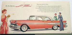 1957 Pontiac Bonneville Safari Wagon La Parisienne Sales Folder