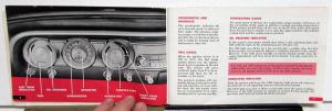 1962 Ford Fairlane & Fairlane 500 Registered Owners Manual Original