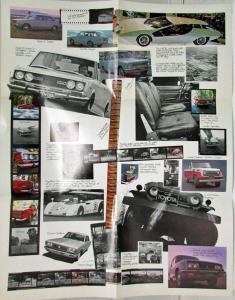 1971 Toyota Builds 11 Bodies 1 Way Sales Folder - EX III Concept - Canadian Mkt