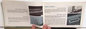 1962 Ford Galaxie & 500 & Sunliner & Station Wagon Reg Owners Manual Original