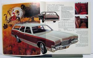 1971 Mercury Marguis Meteor Montego Station Wagons Canadian Sales Brochure