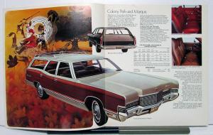 1971 Mercury Marguis Meteor Montego Station Wagons Canadian Sales Brochure