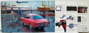 1972 Toyota Corona Yellow 4-Door on Cover Sales Brochure