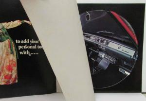1970 1971 1972 Toyota Accessories Sales Brochure